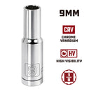 3/8 in. Dr. Sockets - Metric Deep -  12 Pt.