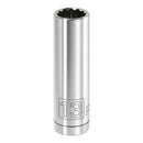 3/8 in. Dr. Sockets - Metric Deep -  12 Pt.