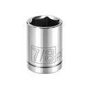 1/2 in. Dr. Sockets - SAE Shallow - 6 Pt.