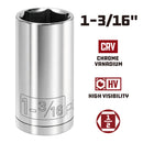 Powerbuilt 1/2 Inch Drive x 1-3/16 Inch 6 Point Deep Socket - 940113