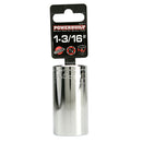 Powerbuilt 1/2 Inch Drive x 1-3/16 Inch 6 Point Deep Socket - 940113