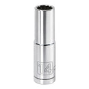 1/2 in. Dr. Sockets - Metric Deep - 12 Pt.