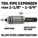 Powerbuilt Small Tailpipe Expander (1-1/8 Inch To 1-3/4 Inch) - 940377