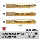 3 Piece Damaged Screw Remover Set