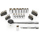 30 Piece 1/4 in. Dr. Metric Socket Set