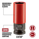 Powerbuilt 13/16 in. Zeon Lug Nut Socket Set for Damaged Lug Nuts - 941431M