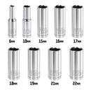 22 Piece 3/8 in. Dr. Metric 6 Pt. Socket Set