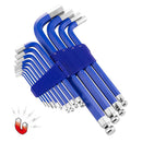 13 Piece Metric Long Arm Magnetic Hex Key Wrench Set