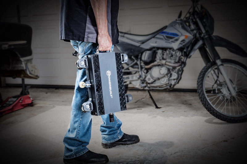 Powerbuilt 1000 Lb (0.5 Ton) Deluxe Utility and Motorcycle Lift - 941877ECE