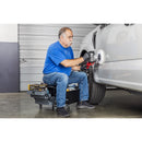 Powerbuilt Deluxe Rolling Stool With Expandable Tool Trays - 941918ECE