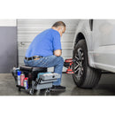 Powerbuilt Deluxe Rolling Stool With Expandable Tool Trays - 941918ECE