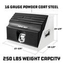 Powerbuilt 26 Inch Rapid Box Tool Box - White - 941921