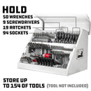 Powerbuilt 26 Inch Rapid Box Tool Box - White - 941921