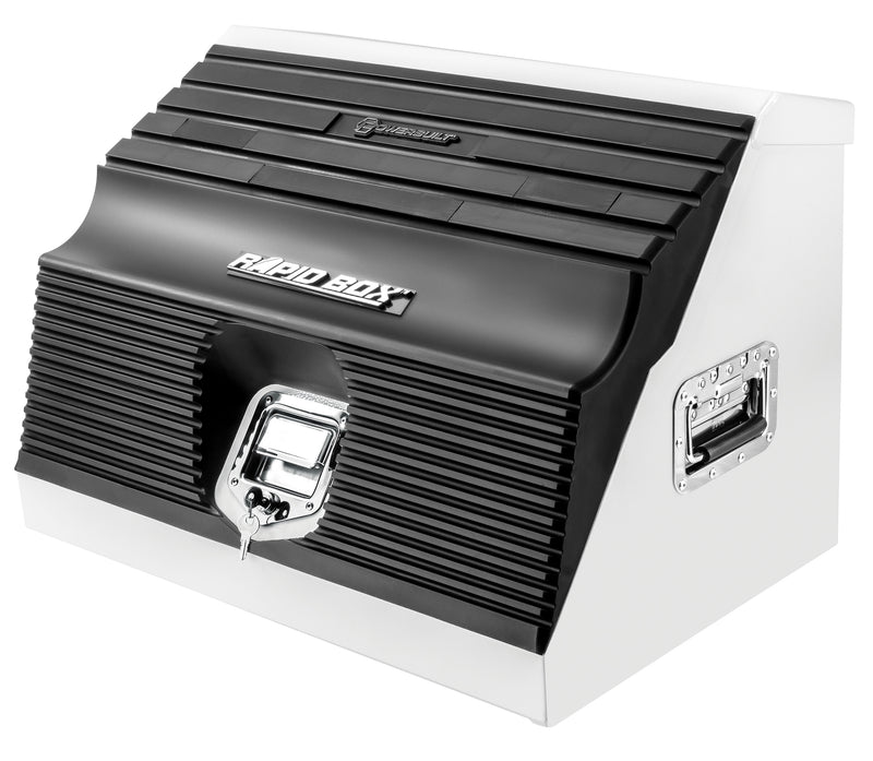 Powerbuilt 26 Inch Rapid Box Tool Box - White - 941921