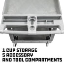 Powerbuilt 46 Inch x 26 Inch Utility Service Cart with 36 Inch x 24 Inch Tray - 941967ECE