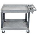 Powerbuilt 46 Inch x 26 Inch Utility Service Cart with 36 Inch x 24 Inch Tray - 941967ECE