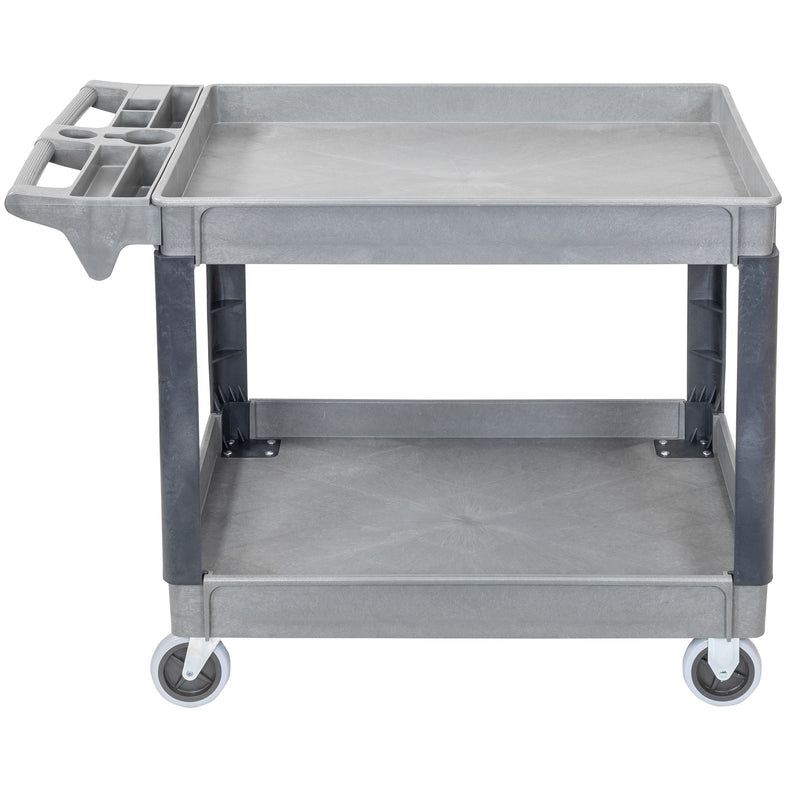 Powerbuilt 46 Inch x 26 Inch Utility Service Cart with 36 Inch x 24 Inch Tray - 941967ECE