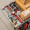 Powerbuilt 46 Inch x 26 Inch Utility Service Cart with 36 Inch x 24 Inch Tray - 941967ECE