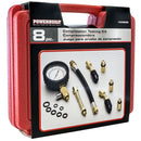 Powerbuilt 8 pc Air Compression and Hold Pressure Tester Kit - 948008
