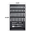 47 Piece Pro Tech 1/4 in. Dr. SAE & Metric Socket Set