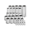 47 Piece Pro Tech 1/4 in. Dr. SAE & Metric Socket Set