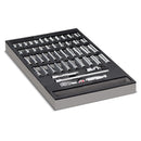 47 Piece Pro Tech 1/4 in. Dr. SAE & Metric Socket Set
