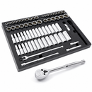 69 Piece Pro Tech 1/2 in. Dr. SAE & Metric Socket Set