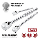 16 Piece Pro Tech Ratchet & Socket Accessories Set