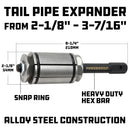 Powerbuilt Large Tailpipe Expander Set (2-1/8 Inch To 3-1/2 Inch) - 940404