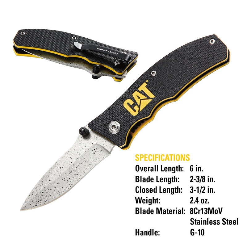 6 in. Drop-Point Folding Knife