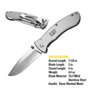 7-1/8 in. Drop-Point Folding Knife