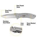 7-1/8 in. Drop-Point Folding Knife