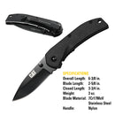 6 in. Drop-Point Folding Knife