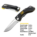 5-3/4 in. Drop-Point Folding Knife