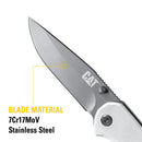 7 in. Drop-Point Folding Knife