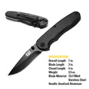 7 in. Drop-Point Folding Knife