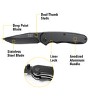 7 in. Drop-Point Folding Knife