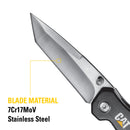 7 in. Tanto Folding Knife