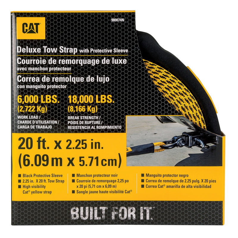 20 Ft. Tow Strap - 6,000 Lb.