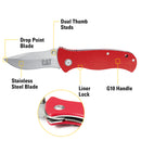 7-1/2 in. Drop-Point Folding Knife
