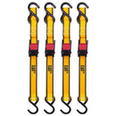 4 Piece 6 Ft. Cambuckle Tie-Down Straps - 400 Lb.