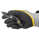 5-1/4 in. Folding Skeleton Knife with Carabiner and Black Blade