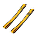 2 Piece Soft Loop Tie-Down Straps Yellow - 1000 Lb.