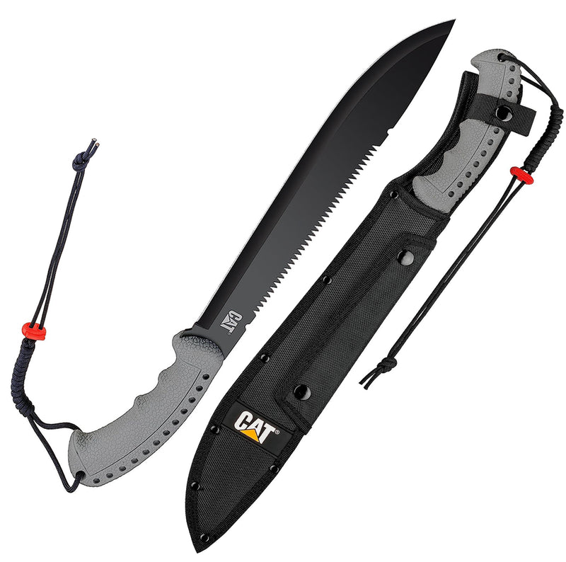 Cat 21 Inch Latin Machete with Sheath and Shoulder Strap - 980409ECT