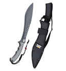 19 Inch Machete with Shoulder Strap Sheath
