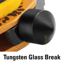 Cat 8 Inch Folding Pocket Knife with Glass Break Gift Box Set - 980646ECT