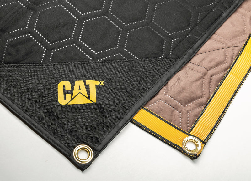 Cat 1 Pack 72 Inch x 80 Inch Water-Resistant Woven Utility Blanket - 980837E