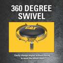 Cat Heavy-Duty Pneumatic Shop Stool, Wrinkle Powder Coat Finish - 980815ECE