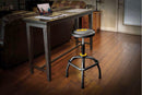 Cat Heavy-Duty Pneumatic Shop Stool, Wrinkle Powder Coat Finish - 980815ECE