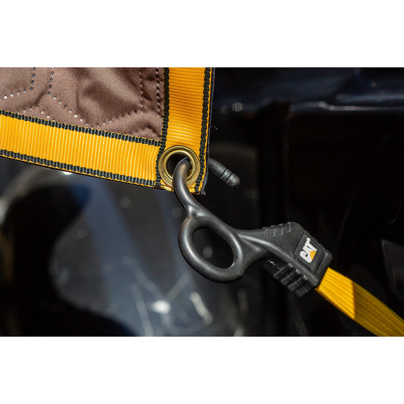 Cat 1 Pack 72 Inch x 80 Inch Water-Resistant Woven Utility Blanket - 980837E